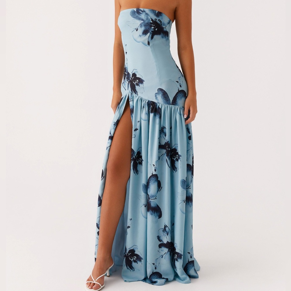 Peppermayo Eden Strapless Maxi Dress